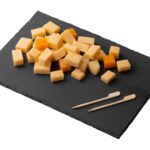 Прямоугольная доска Toscana для закусок, сланцевая 30х20 см