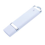 USB-флешка на 32 ГБ с покрытием soft-touch Орландо,  белый