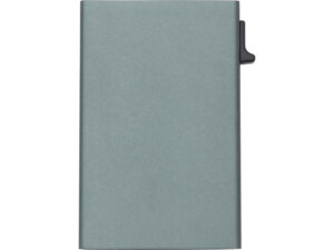 Картхолдер Florence с RFID- защитой из алюминия, цвет оружейной стали — изображение 2