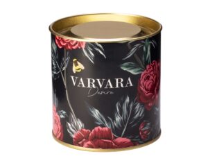 Платок Русские сезоны темно-синий. Varvara — изображение 3