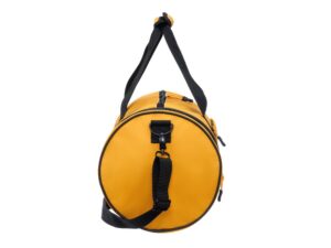 Сумка спортивная TORBER MOBI, желтая, полиэстер 900D с PU покрытием, 45 х 25 х 25 см — изображение 3