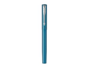Перьевая ручка Parker Vector XL Teal CT, цвет чернил blue, перо: F, в подарочной упаковке. — изображение 4