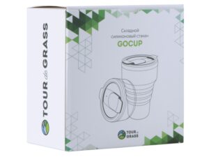 Силиконовый складной стакан GoCup, индиго — изображение 7