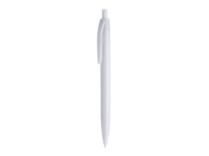 Ручка пластиковая шариковая STIX, черные чернила, белый — изображение 2
