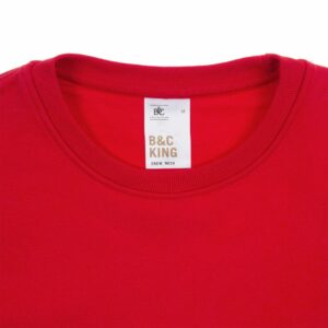 Свитшот унисекс King, красный — изображение 3