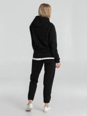 Толстовка с капюшоном унисекс Hoodie, черная — изображение 13