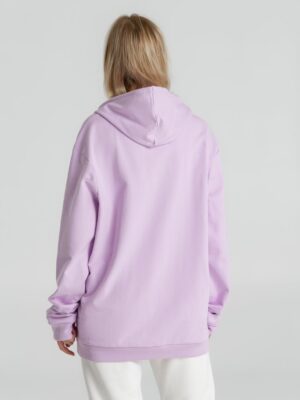 Толстовка с капюшоном унисекс Hoodie, сиреневая — изображение 12