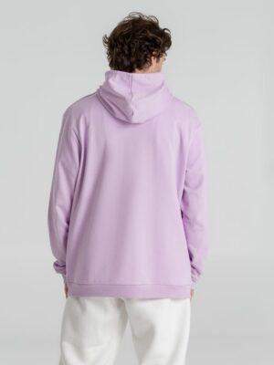 Толстовка с капюшоном унисекс Hoodie, сиреневая — изображение 7