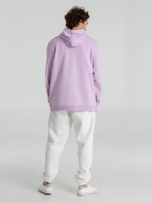 Толстовка с капюшоном унисекс Hoodie, сиреневая — изображение 10