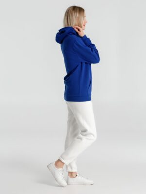 Толстовка с капюшоном унисекс Hoodie, ярко-синяя — изображение 9