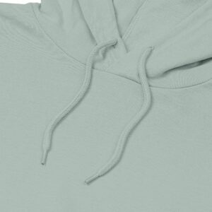Толстовка с капюшоном унисекс Hoodie, серо-зеленая — изображение 3