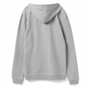 Толстовка с капюшоном унисекс Hoodie, серый меланж — изображение 2