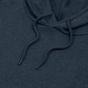 Толстовка с капюшоном унисекс Hoodie, синий меланж — изображение 3