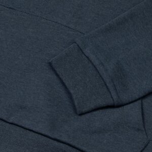 Толстовка с капюшоном унисекс Hoodie, синий меланж — изображение 4