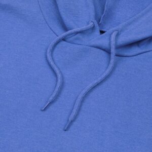 Толстовка с капюшоном унисекс Hoodie, ярко-синий меланж — изображение 3