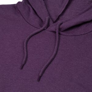 Толстовка с капюшоном унисекс Hoodie, фиолетовый меланж — изображение 3