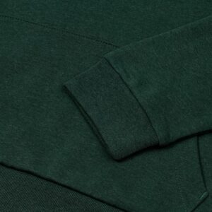 Толстовка с капюшоном унисекс Hoodie, темно-зеленый меланж — изображение 4