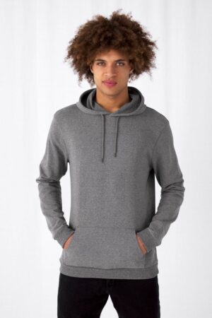 Толстовка с капюшоном унисекс Hoodie, темно-серая — изображение 6