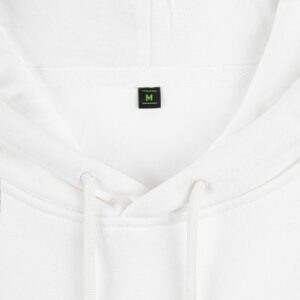 Толстовка с капюшоном унисекс BNC Inspire (Organic), серо-голубая — изображение 3