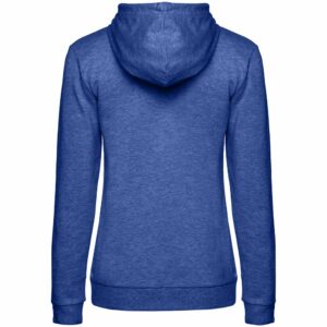 Толстовка с капюшоном женская Hoodie, ярко-синий меланж — изображение 2