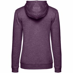 Толстовка с капюшоном женская Hoodie, фиолетовый меланж — изображение 2