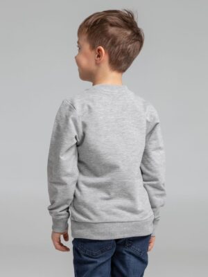 Свитшот детский Toima Kids, серый меланж — изображение 8