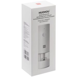 Электрическая мельница для специй HuoHou Electric Grinder Rechargable, белая — изображение 8