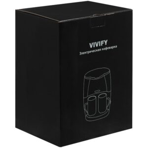 Электрическая кофеварка Vivify, черная — изображение 10