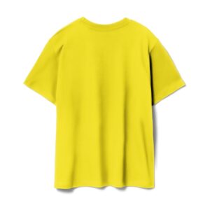 Футболка детская Regent Kids 150, желтая (лимонная) — изображение 2