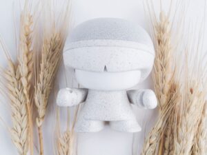 Портативная колонка mini Xboy Eco, пшенично-белый — изображение 3