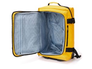 Сумка на колесах TORBER MOBI, желтый, полиэстер 900D с PU покрытием, 60 х 38 х 25,5 см, 57 л — изображение 3