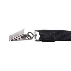 Лента для бейджа Neckband, черная — изображение 3