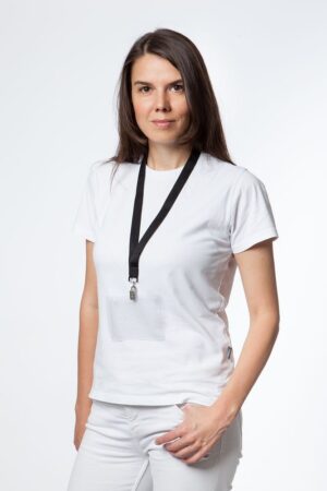 Лента для бейджа Neckband, черная — изображение 4