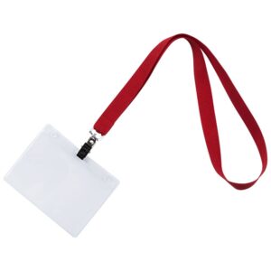 Лента для бейджа Neckband, красная — изображение 2