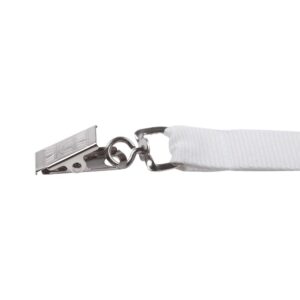 Лента для бейджа Neckband, белая — изображение 3