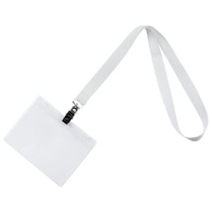 Лента для бейджа Neckband, белая — изображение 2