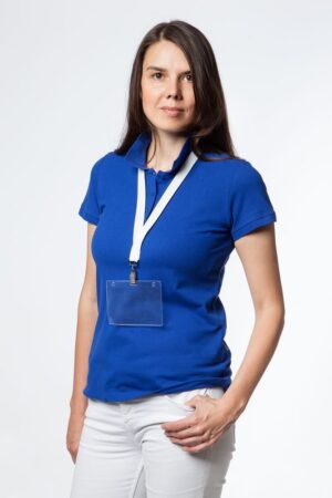 Лента для бейджа Neckband, белая — изображение 4