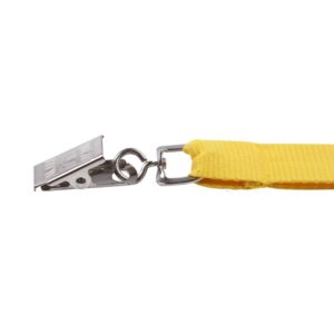 Лента для бейджа Neckband, желтая — изображение 3