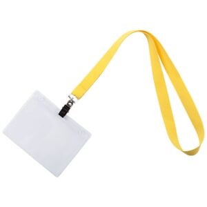 Лента для бейджа Neckband, желтая — изображение 2