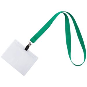 Лента для бейджа Neckband, зеленая — изображение 2