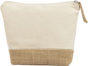 Косметичка Jute из хлопка и джута, натуральный — изображение 2