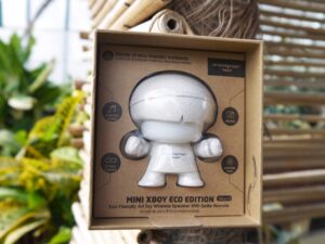Портативная колонка mini Xboy Eco, пшенично-белый — изображение 4