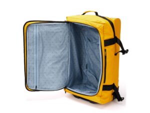 Сумка на колесах TORBER MOBI, желтый, полиэстер 900D с PU покрытием, 70 х 41 х 28,5 см, 81 л — изображение 3