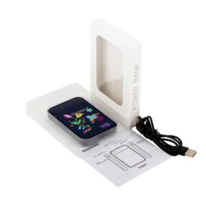 Внешний аккумулятор с подсветкой Starlight PB 5000 mAh, синий — изображение 4