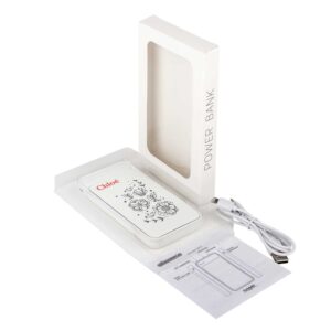 Внешний аккумулятор с подсветкой Starlight Plus PB 10000 mAh, белый — изображение 9