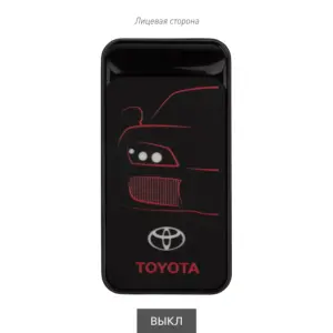 Внешний аккумулятор с подсветкой Starlight Plus PB 10000 mAh, черный — изображение 9