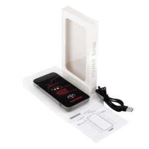 Внешний аккумулятор с подсветкой Starlight Plus PB 10000 mAh, черный — изображение 5