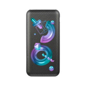 Внешний аккумулятор Carbon PB 10000 mAh, графитовый металлик — изображение 7