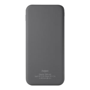 Внешний аккумулятор с подсветкой Luce 10000 mAh, серый — изображение 3