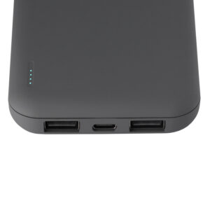 Внешний аккумулятор с подсветкой Luce 10000 mAh, серый — изображение 5